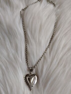 Brighton Silver Heart Necklace